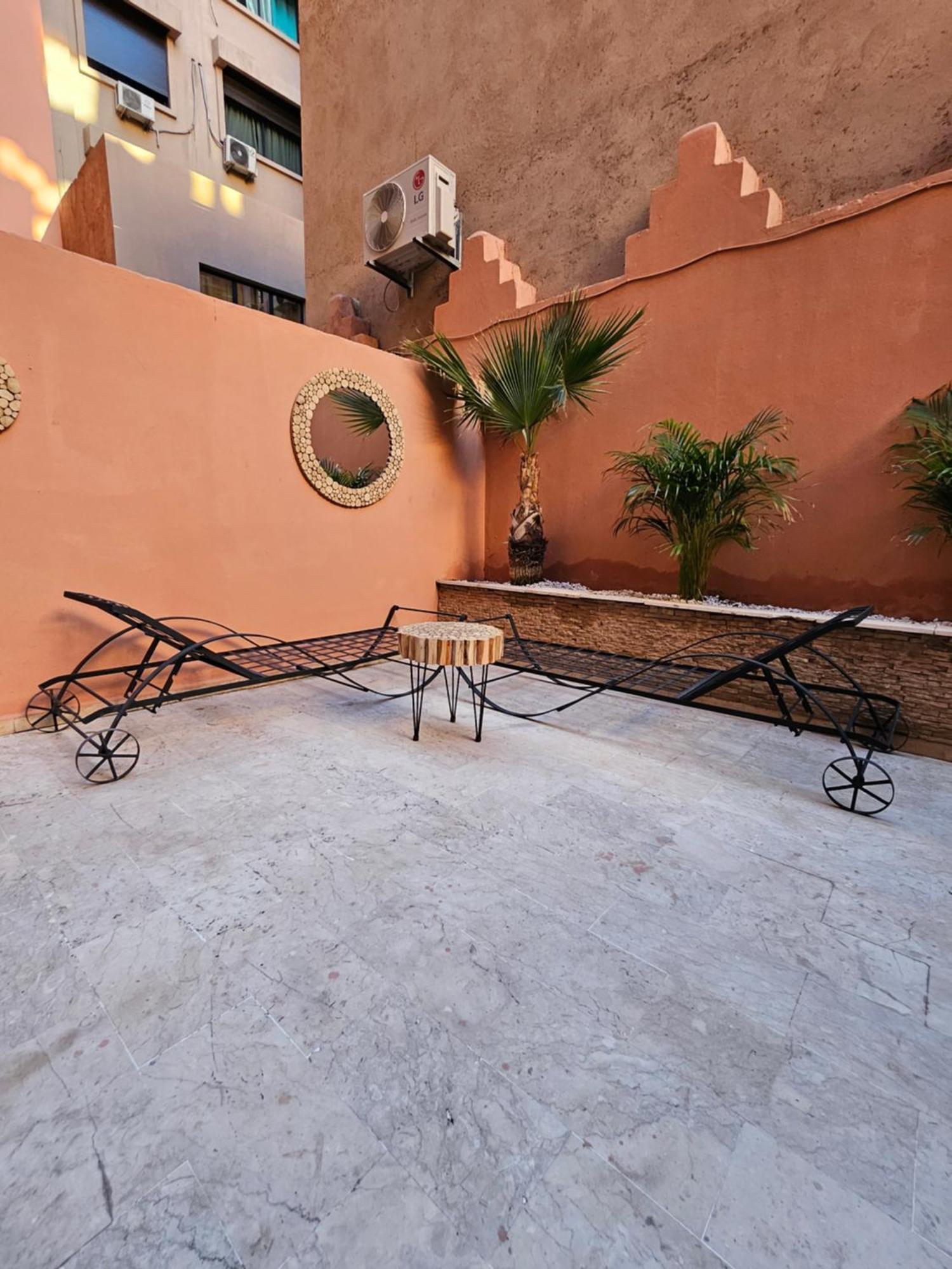 Charmant Duplex Au Coeur De Gueliz, Quartier Haut De Gamme De Marrakech Marrakesh Exterior foto