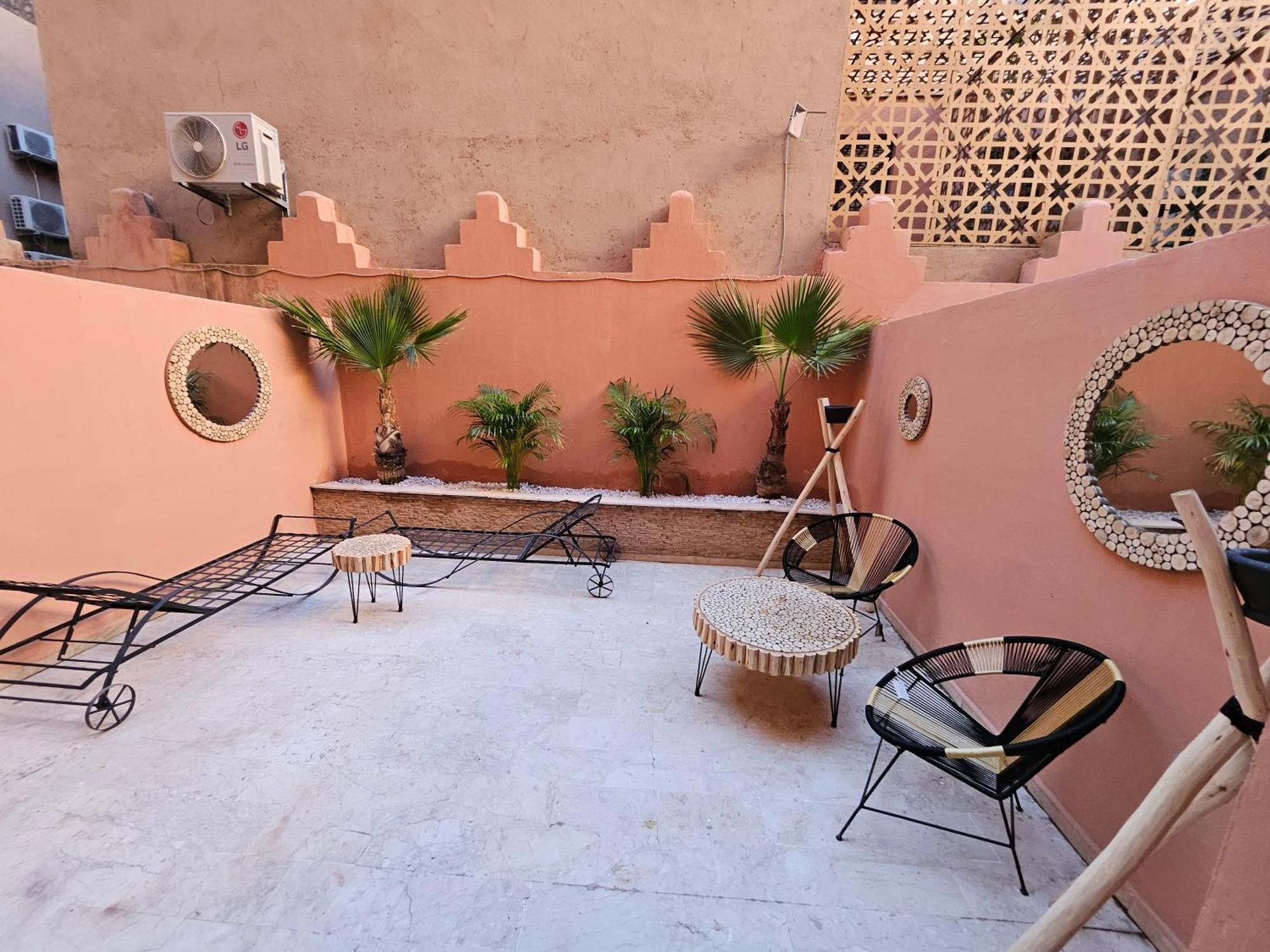 Charmant Duplex Au Coeur De Gueliz, Quartier Haut De Gamme De Marrakech Marrakesh Exterior foto